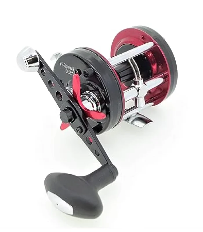 Abu Garcia Reel Ambassador 6500 CS ROCKET Black/Red High-Speed